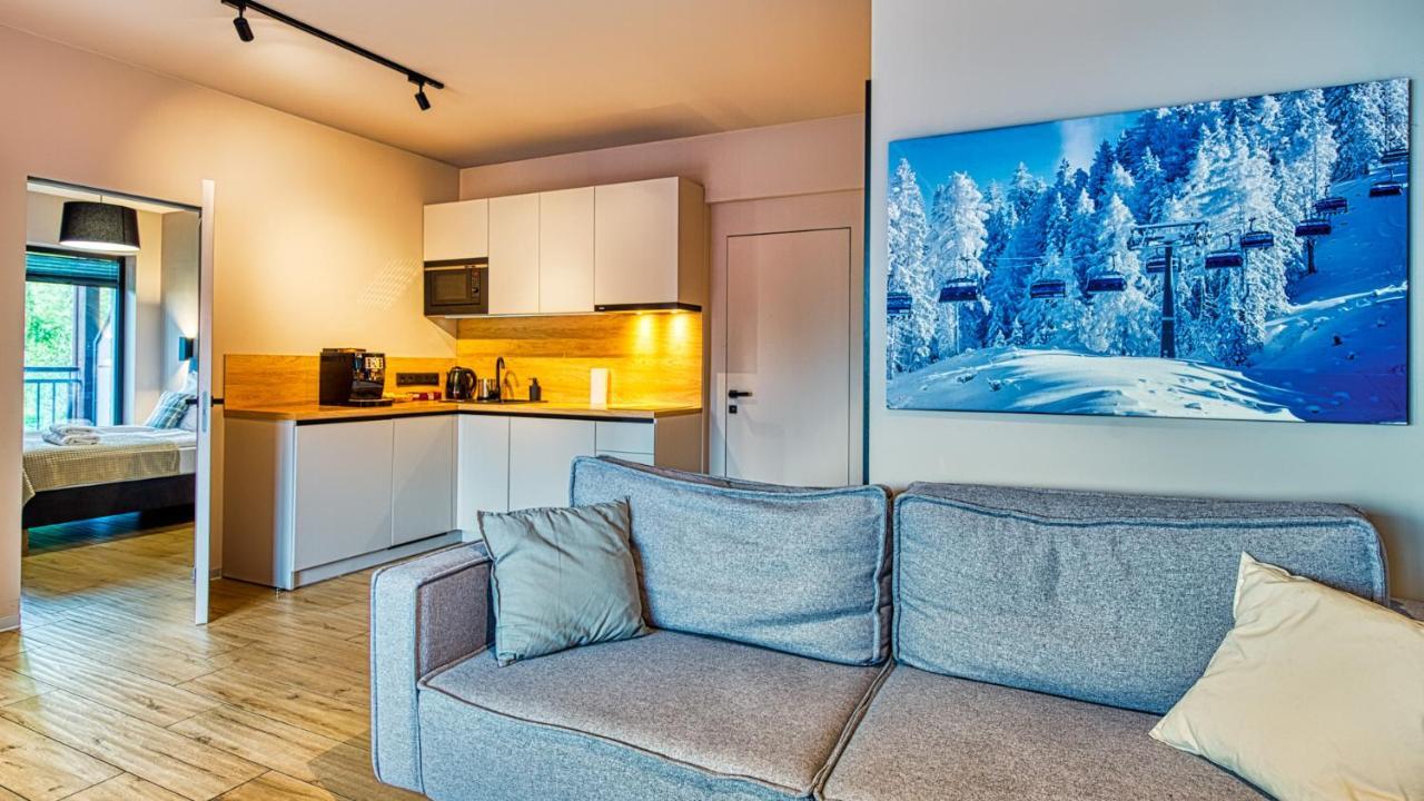 Apartament Karpatia Resort C2 Z Dwoma Sypialniami - 5D Apartamenty คาร์ปัตซ์ ภายนอก รูปภาพ